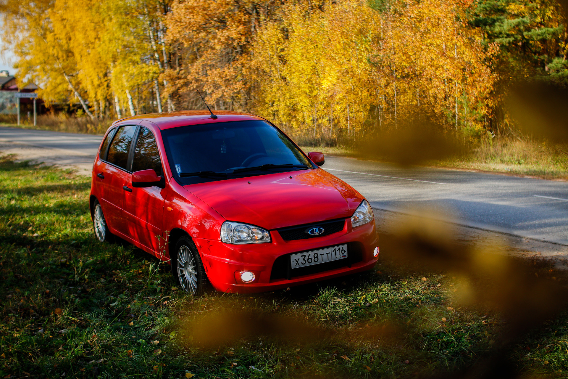 Калина авто фото Фотография "Osennii nastroy'19