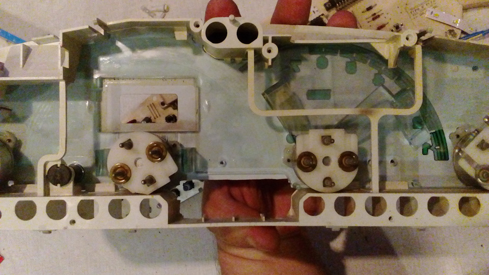 Переделка подсветки приборной панели. — FIAT Brava, 1,4 л, 1996 года ...