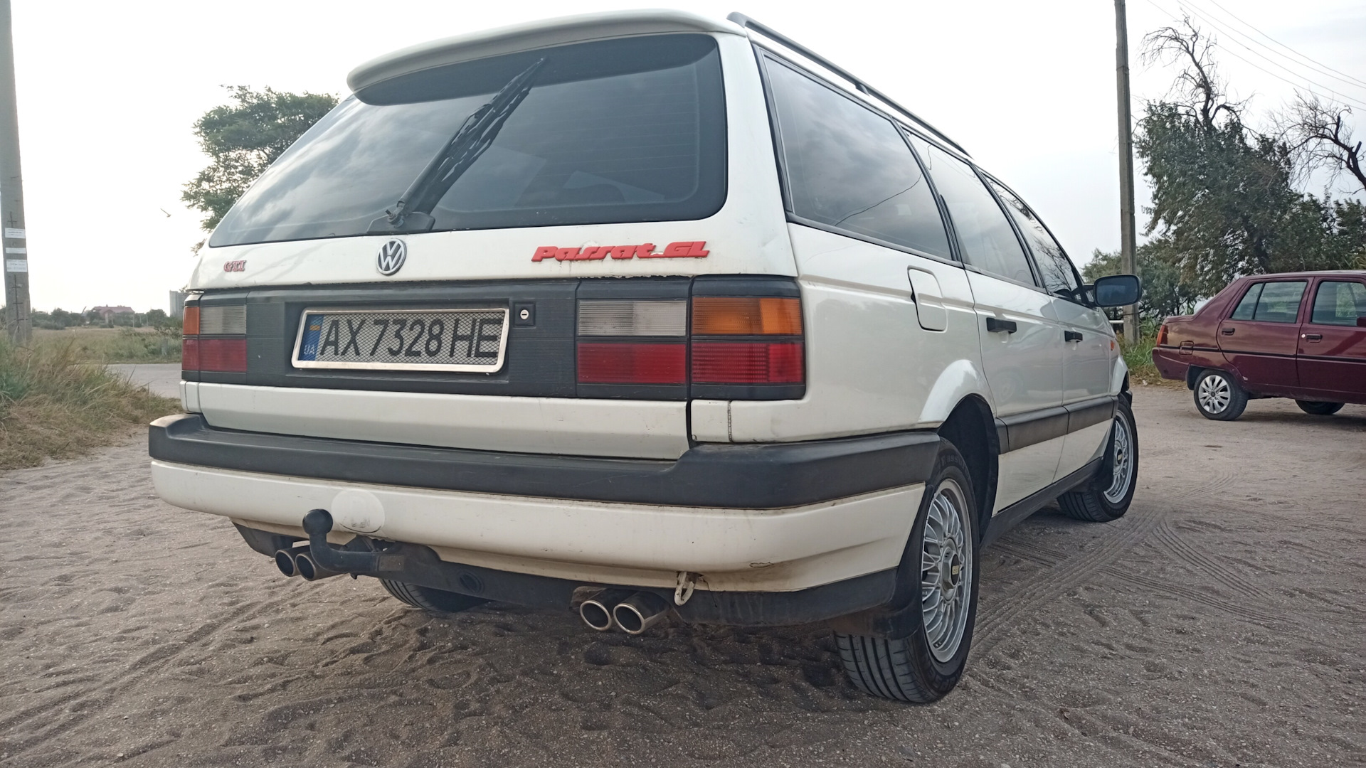 Volkswagen Passat B3 2.0 бензиновый 1992 | Белый на DRIVE2