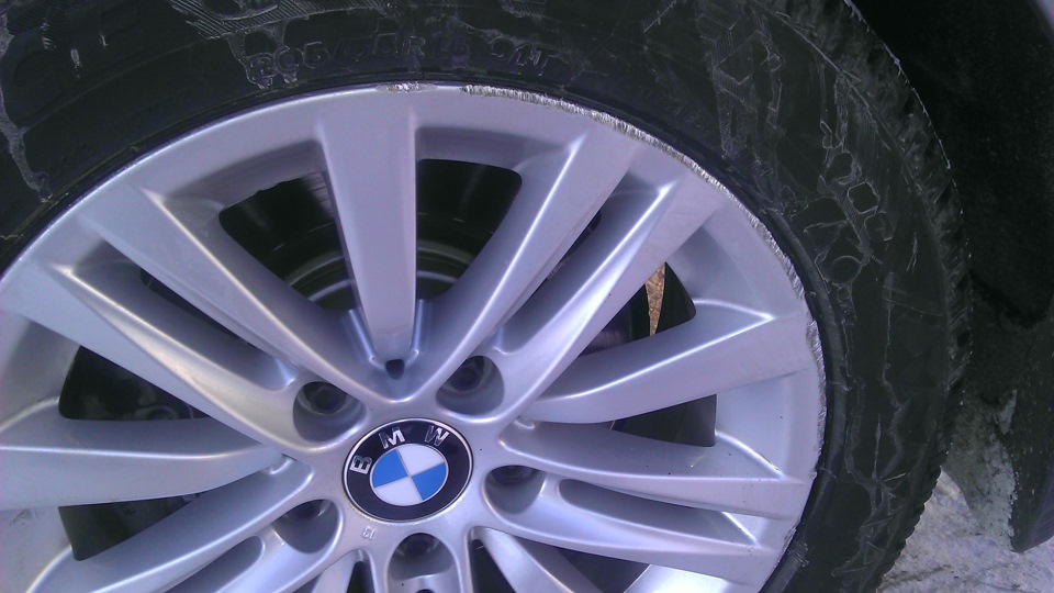 дурная голова или привет бордюр — BMW 3 series (E90), 2 л, 2009 года ...