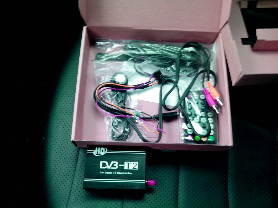Цифровой ТВ-тюнер DVB-T2 + Наклеечка — KIA Sportage (3G), 2 л, 2011 ...