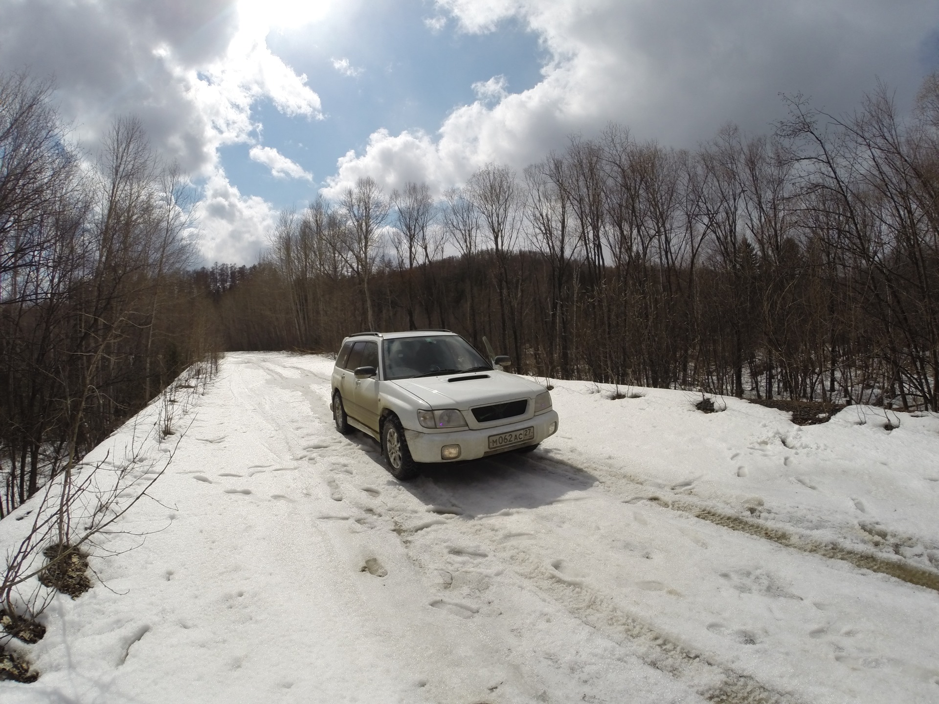 Проверка резины )) — Subaru Forester (SF), 2 л, 2000 года | покатушки ...