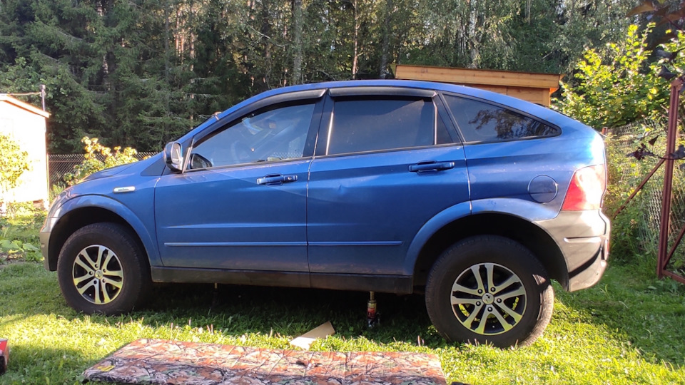 Пружины и клиренс. Вопрос. — SsangYong Actyon (1G), 2 л, 2008 года ...