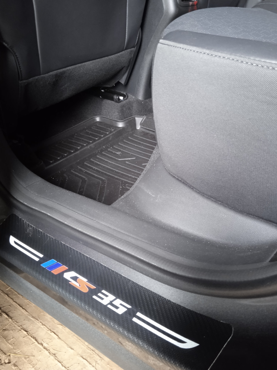 Наклейки на пороги — Changan CS35 Plus (1Gf), 1,4 л, 2023 года | просто ...