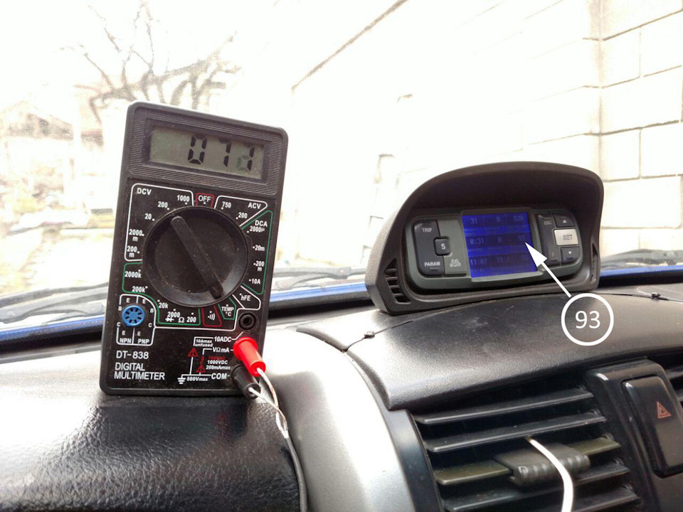 температура печки после разгрузки 4го цилиндра. — Great Wall Hover, 2,4 ...