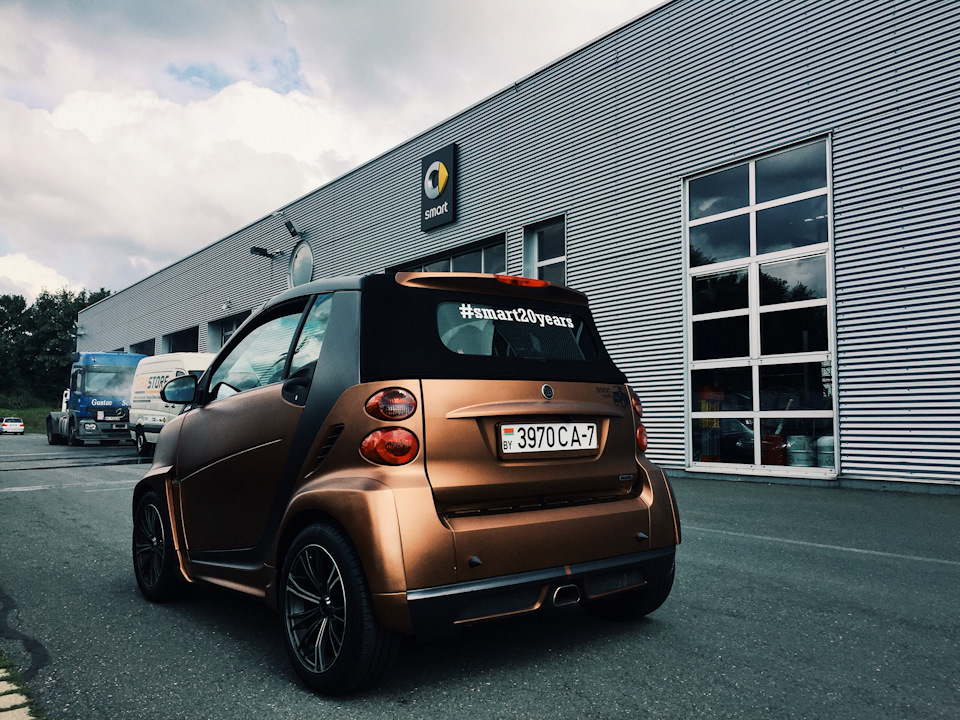 Leipzig-Stuttgart — Smart fortwo (2G), 1 л, 2008 года | путешествие ...