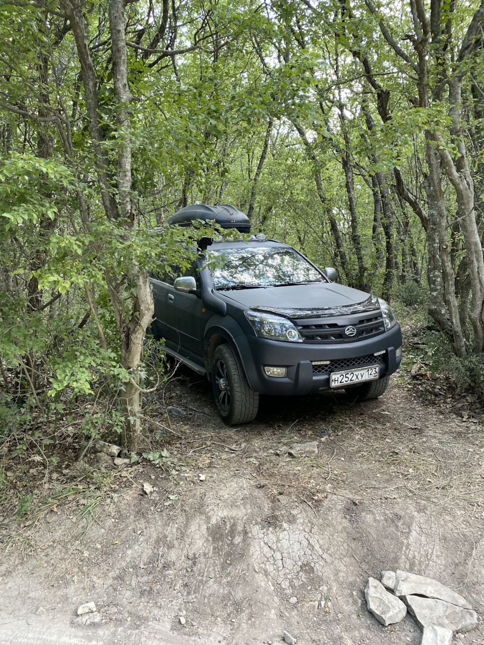 Нашёл местечко в закутке — Great Wall Hover