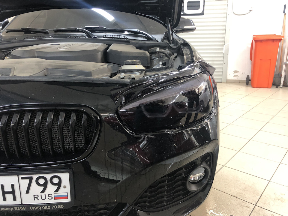 БМВ оклейка фар 🕶 пленкой Stek — OKLEYKA.PRO на DRIVE2