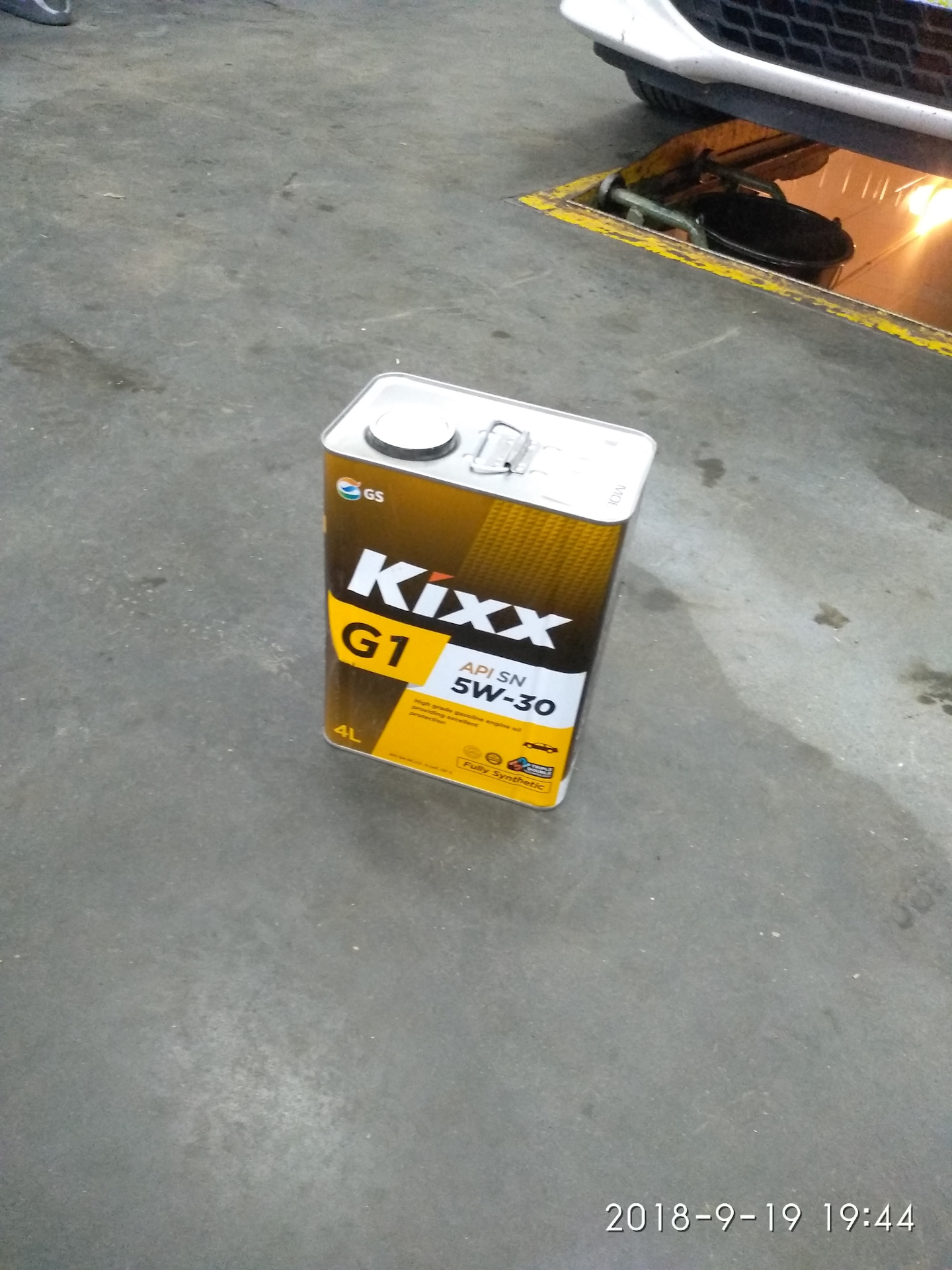 Маслеце — Hyundai i30 (1G), 1,6 л, 2010 года | плановое ТО | DRIVE2