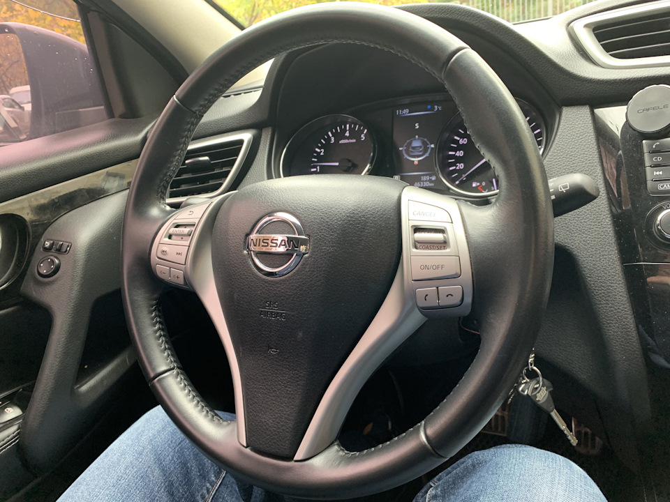 Как снять руль nissan qashqai Переделка руля - Nissan Qashqai (2G), 2 л, 2017 года стайлинг DRIVE2