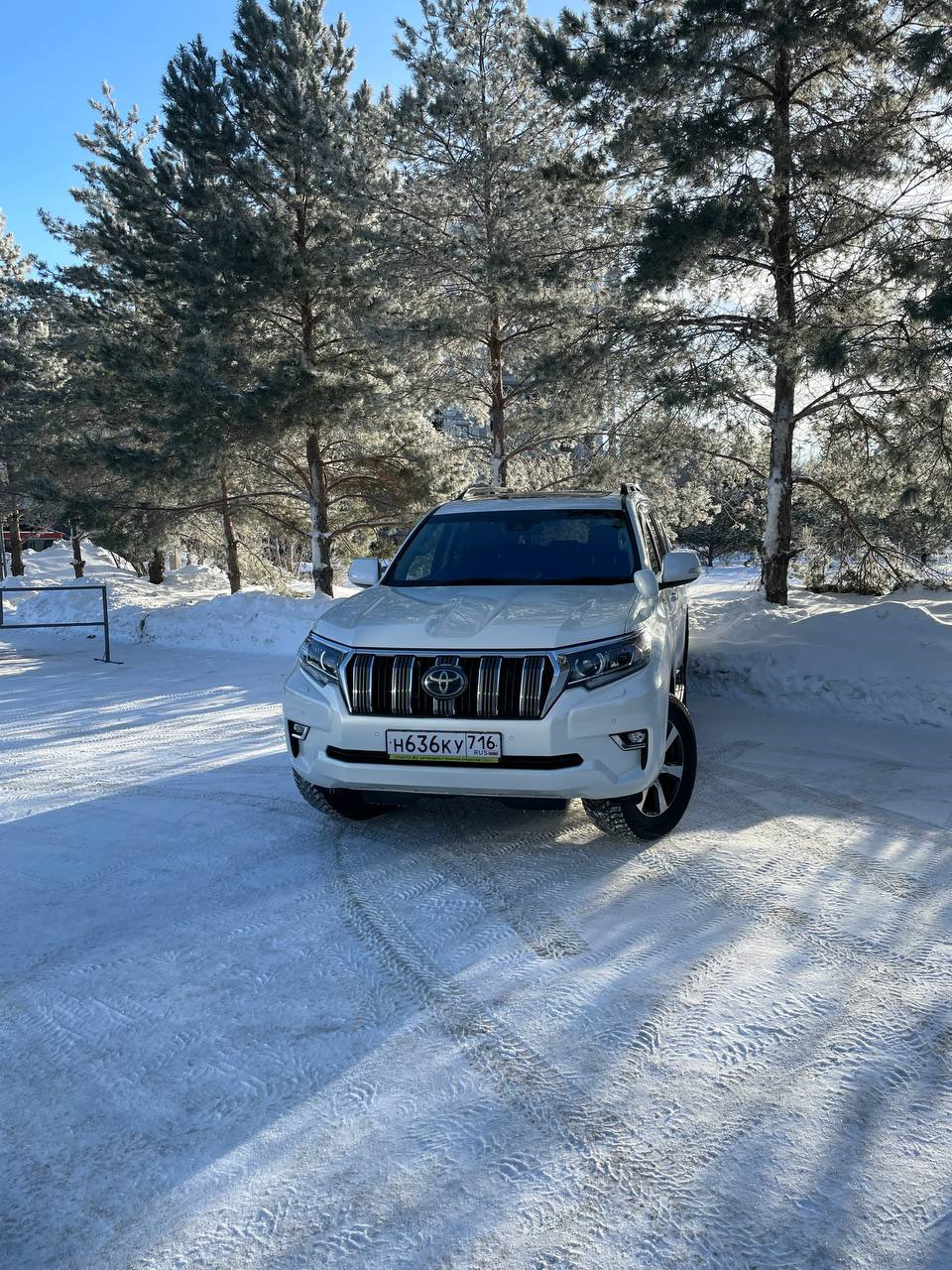 Мыть Prado в мороз — крайне глупая идея — Toyota Land Cruiser Prado  150-series, 2,8 л, 2018 года | наблюдение | DRIVE2