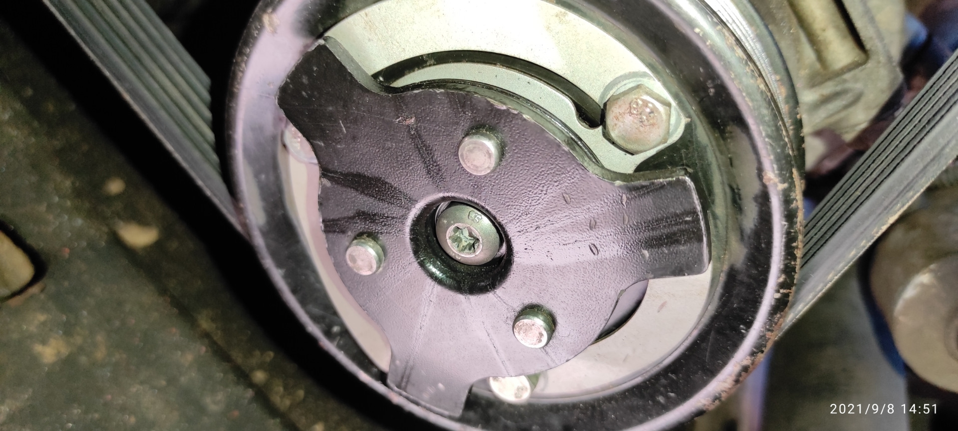 Замена подшипника компрессора кондиционера ZJ2. — Opel Astra J, 1,3 л ...