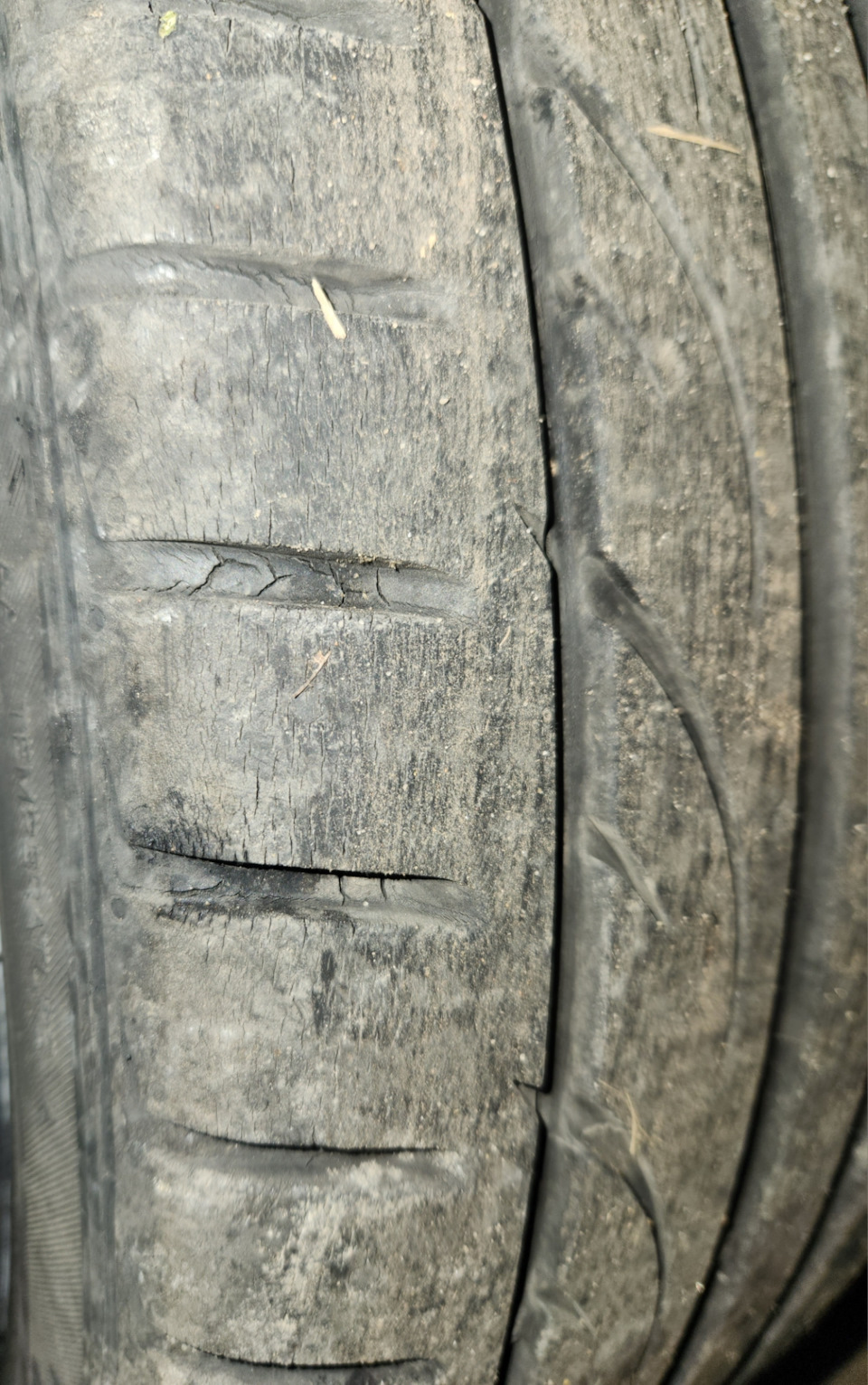 Трещины на шинах, опасно ли? нужен совет. — Honda Accord (7G), 2,4 л ...