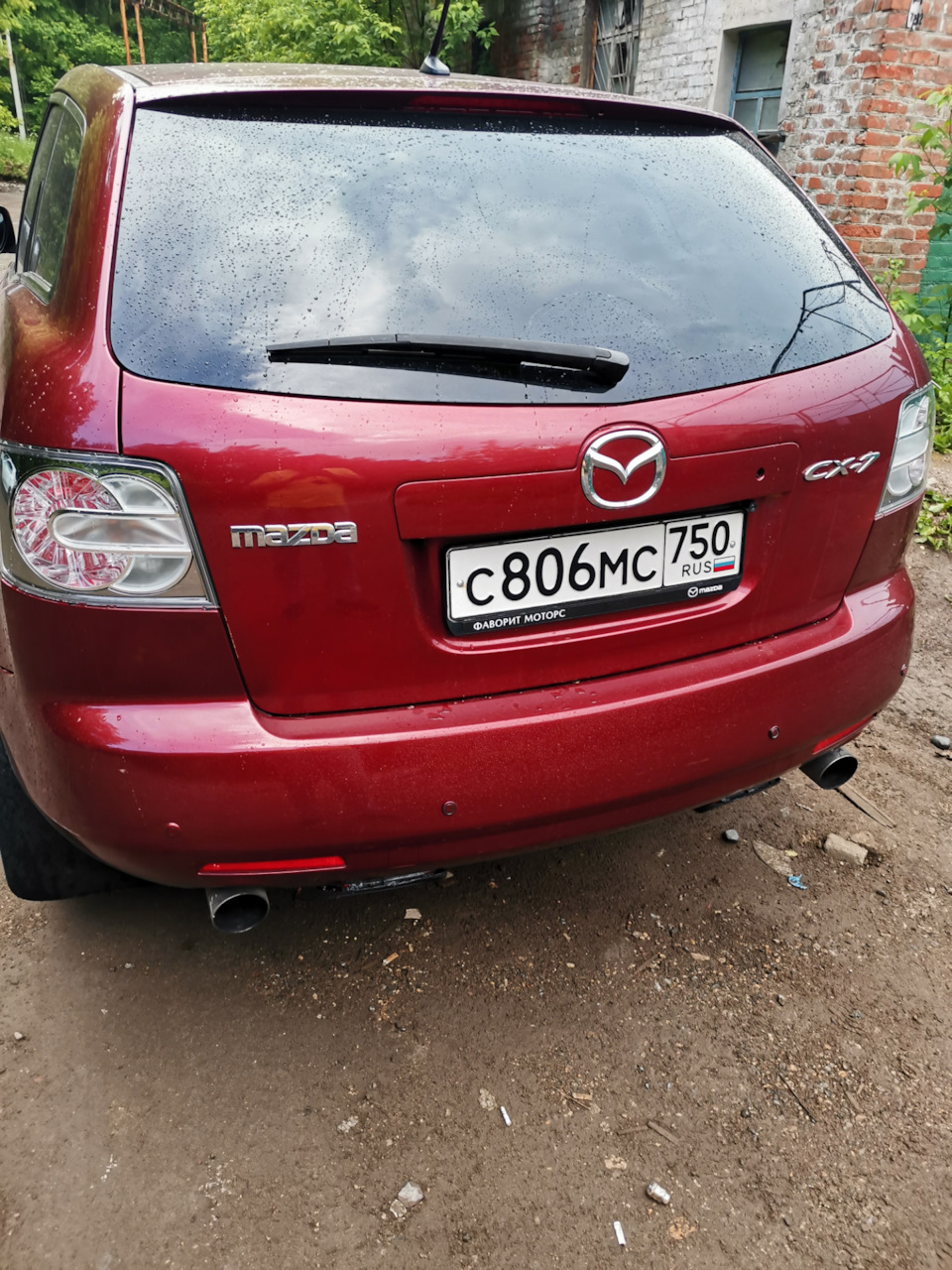 Фонари задние — Mazda CX-7, 2,3 л, 2007 года | визит на сервис | DRIVE2