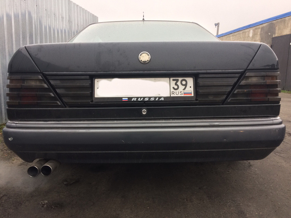 w124 сзади