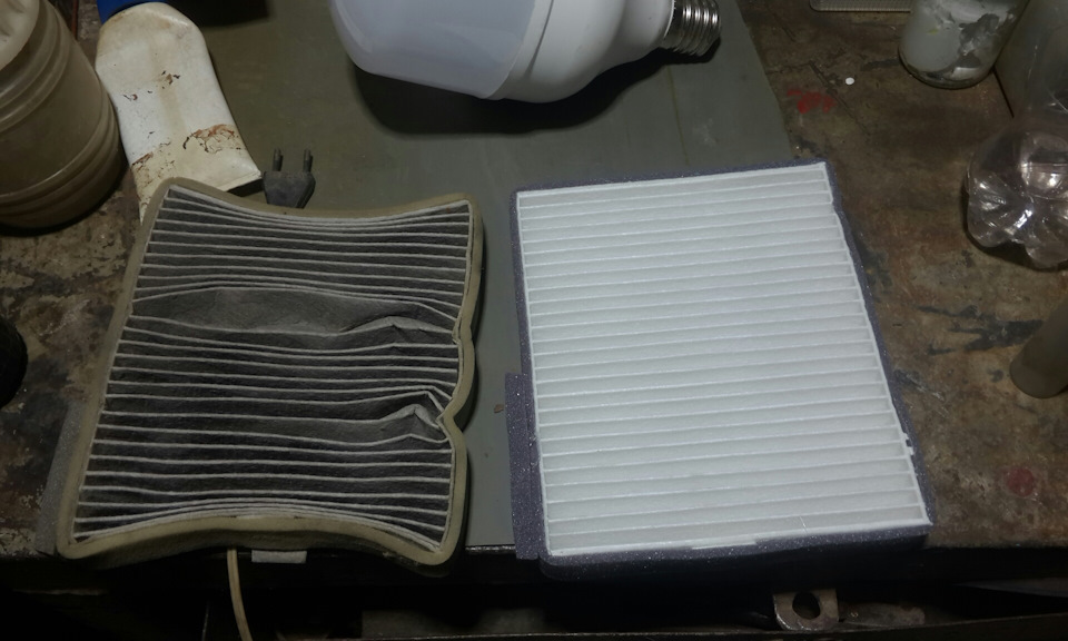 Замена салонного фильтра Lada Priora с кондиционером Panasonic — Lada ...