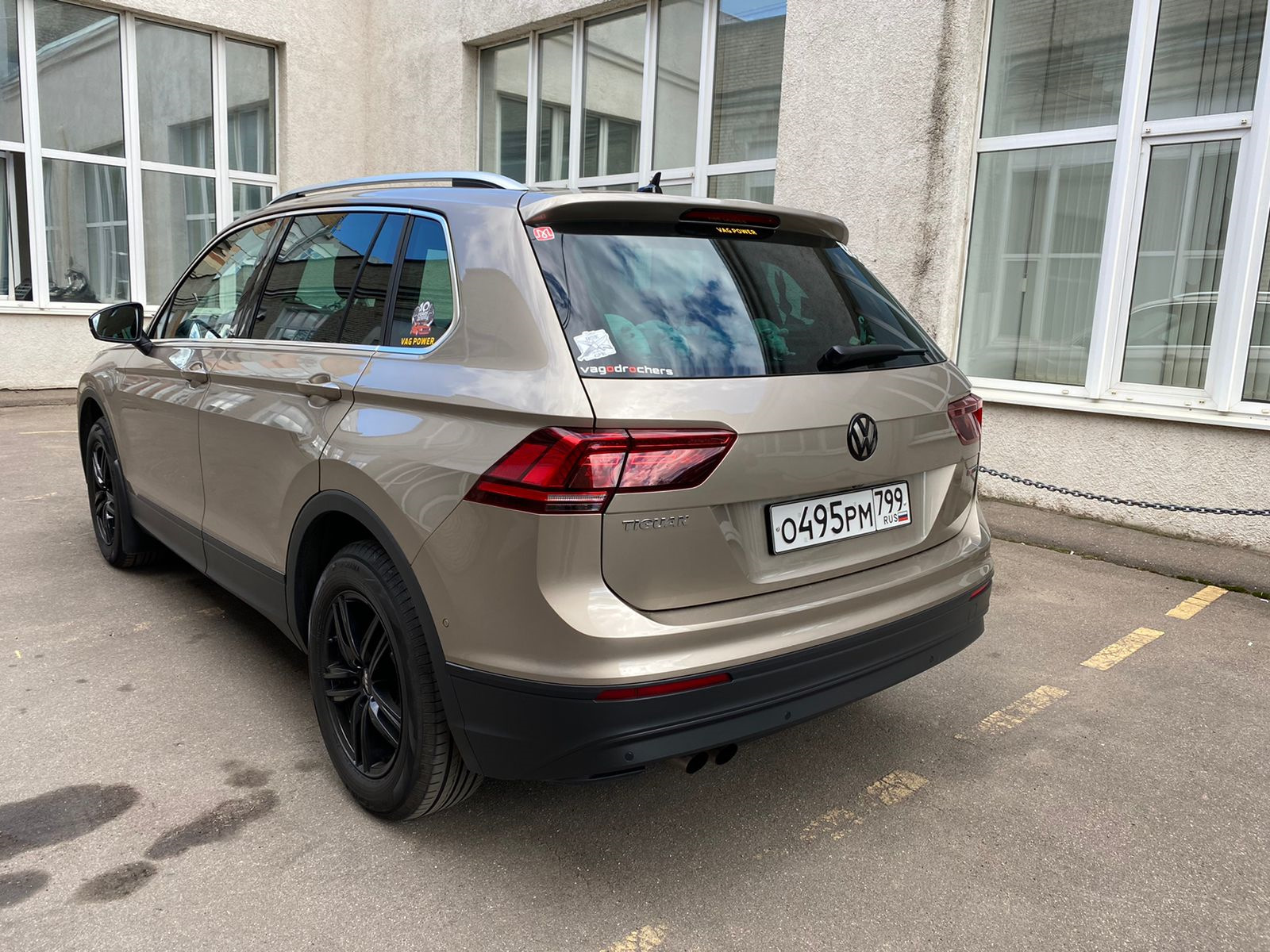 Volkswagen Tiguan 2 антихром