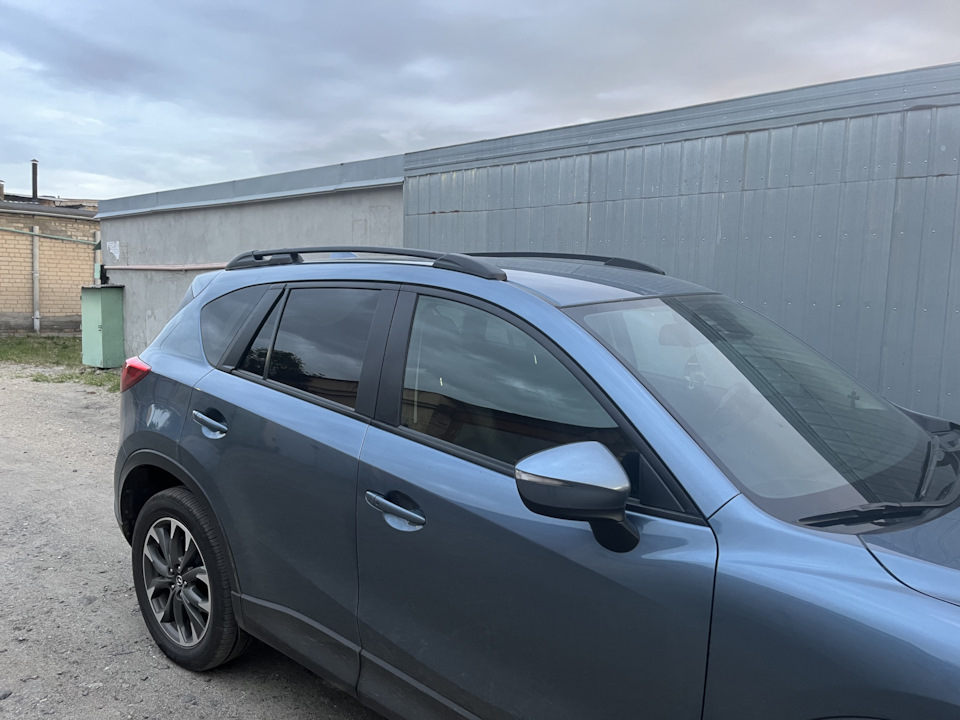 Рейлинги — Mazda CX-5 (1G), 2,2 л, 2015 года | тюнинг | DRIVE2