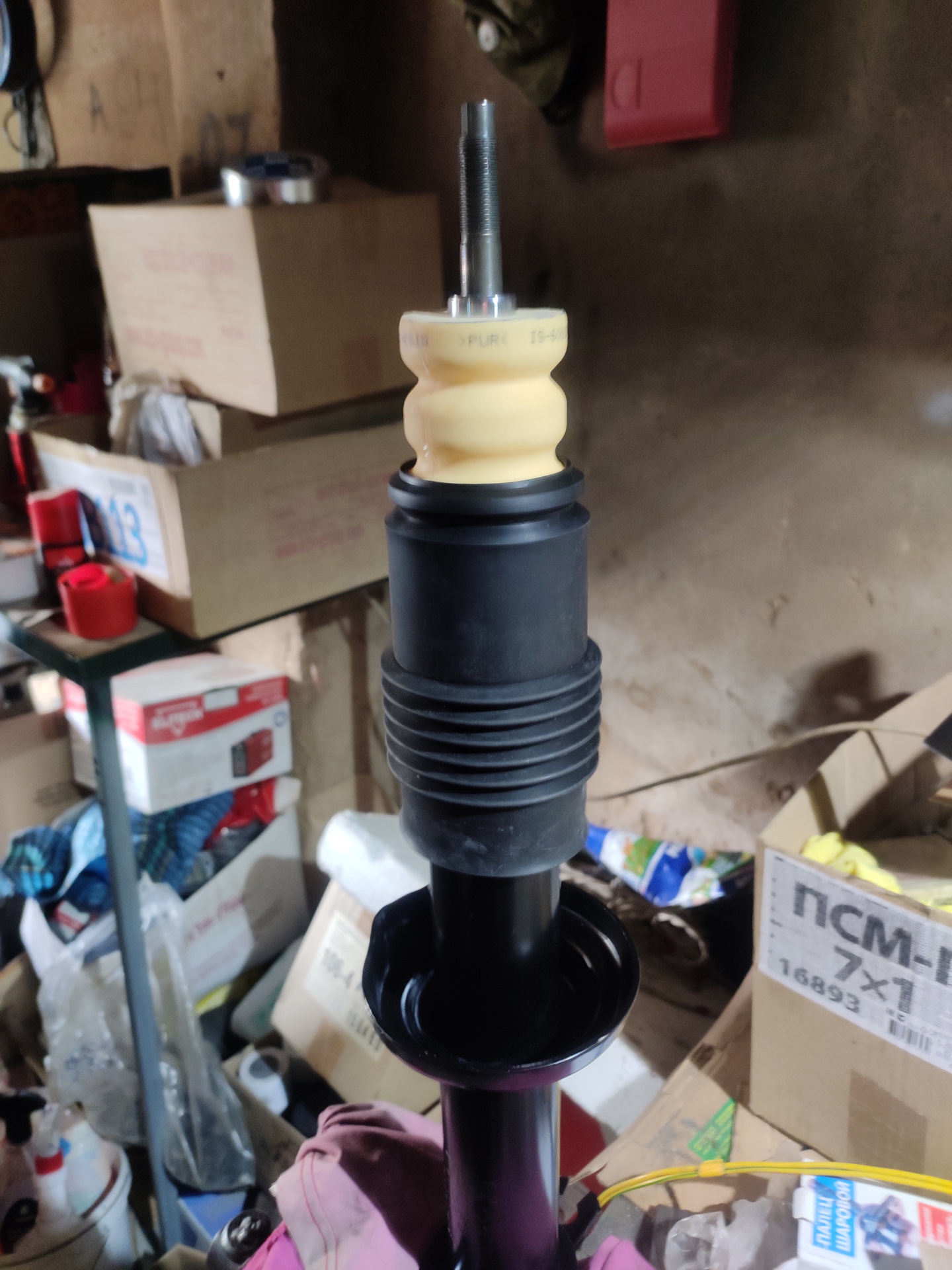 Доработка стоек. Опорный подшипник Мазда в Оку. — Lada Ока 11113, 0,7 л ...