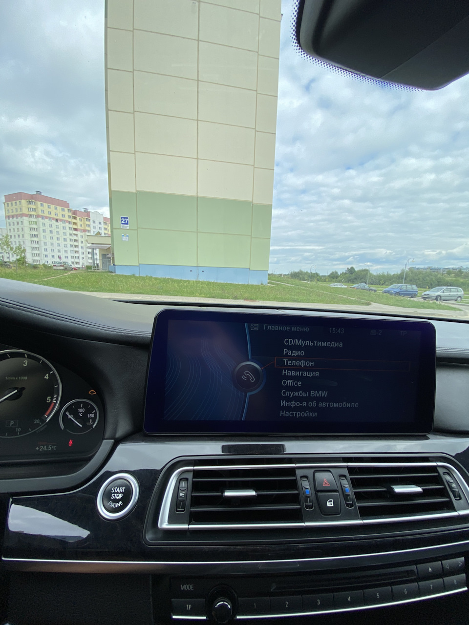 Android 10, диагональ 12.3 BMW — BMW 7 series (F01/02), 3 л, 2010 года |  тюнинг | DRIVE2