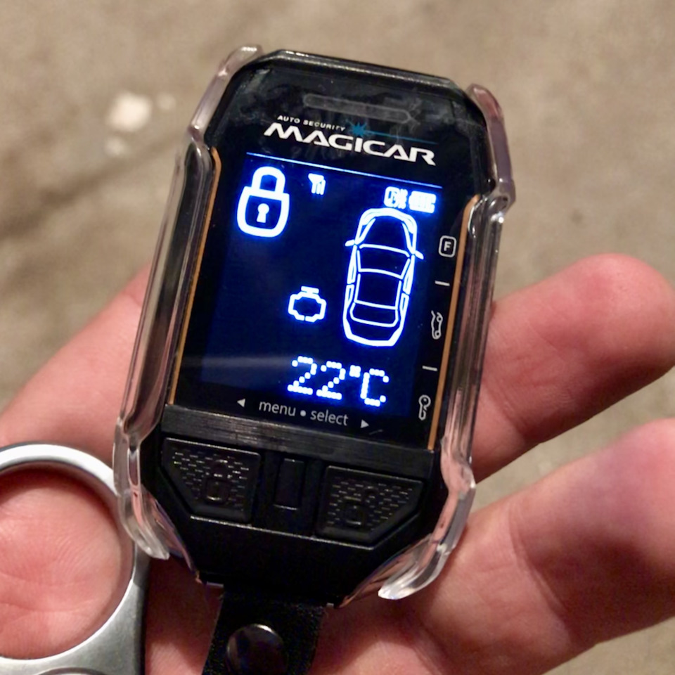 Установка Автосигнализации Magicar — Toyota Avalon (3G), 3,5 л, 2011 ...