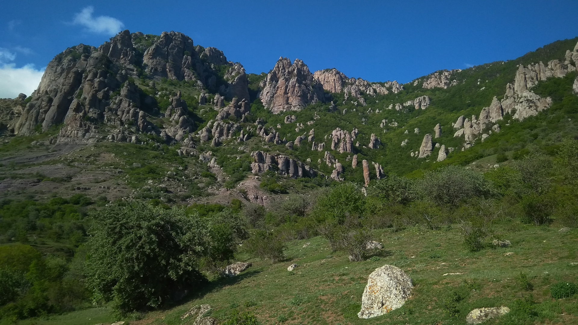 Горы в алуште фото