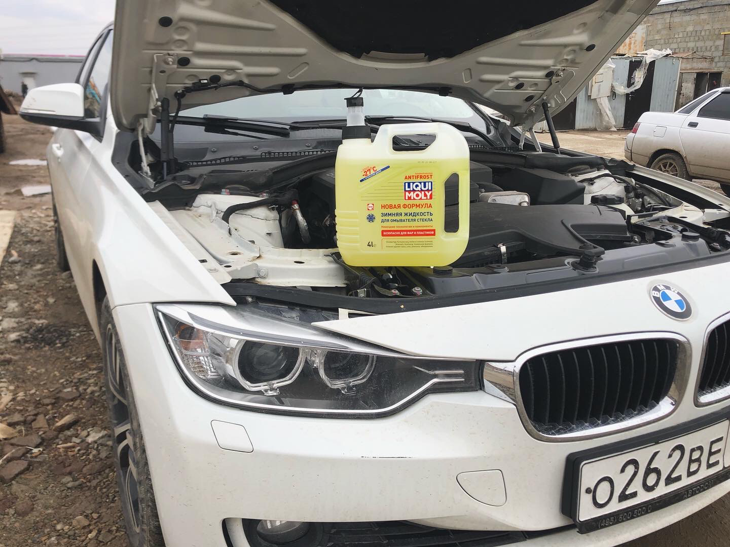 Незамерзайка Liqui Moly — BMW 3 series (F30), 2 л, 2014 года | расходники |  DRIVE2