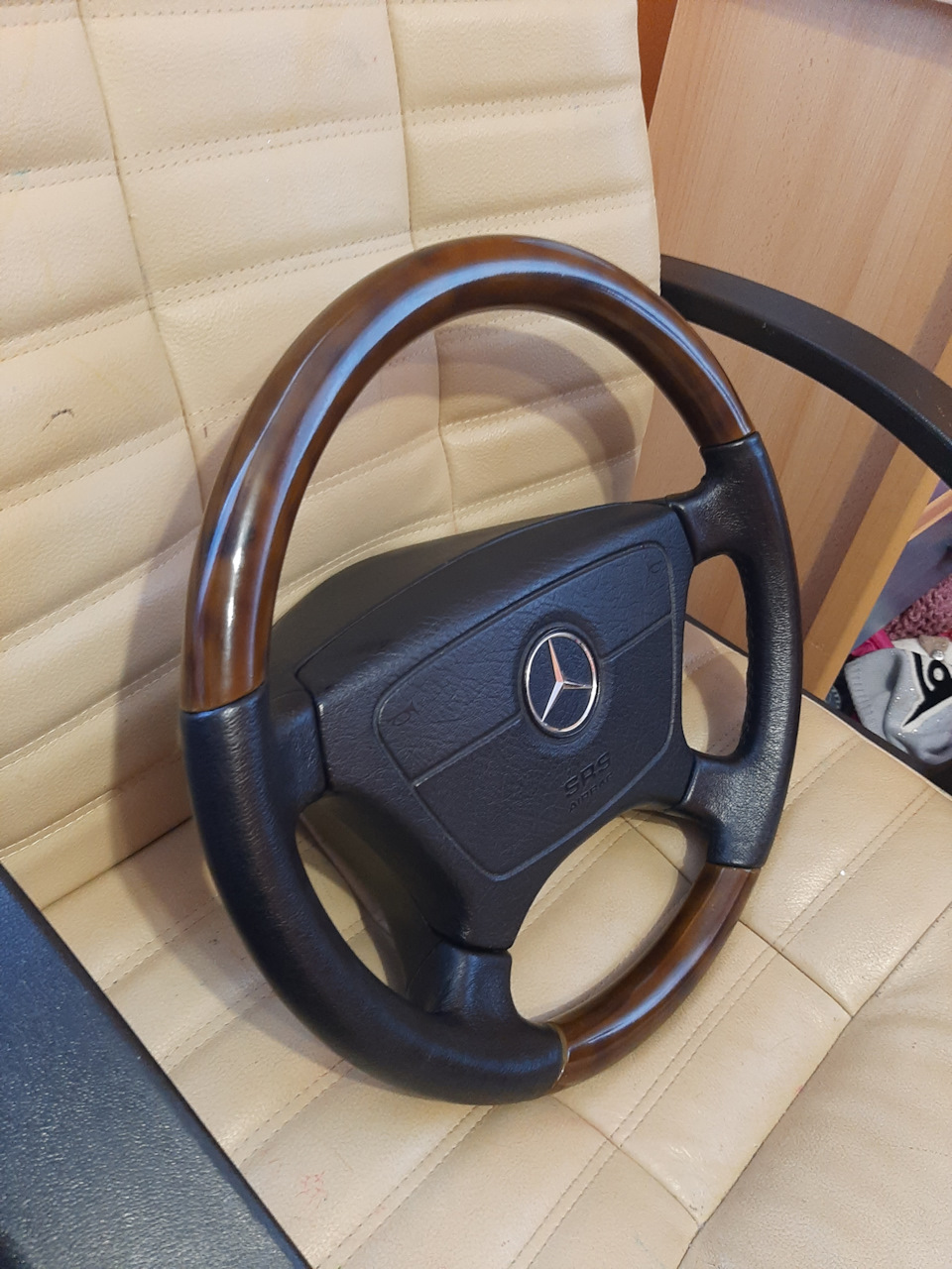 Руль для мерседес w124 — Mercedes-Benz E-class (W124), 3 л, 1990 года ...