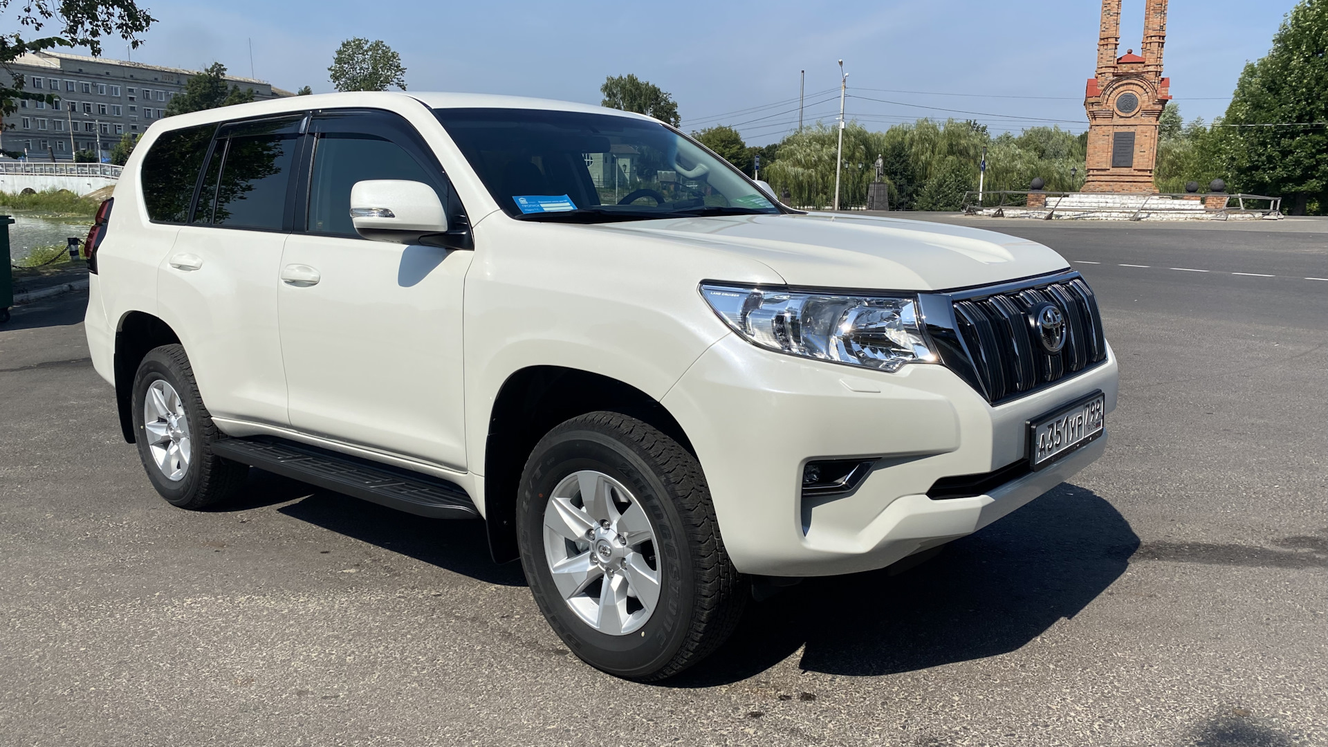 Toyota Land Cruiser Prado 150-series 2.7 бензиновый 2021 | White Label 🥃  на DRIVE2