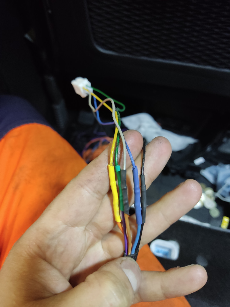 Подготовленные провода — KIA Sportage (4G)