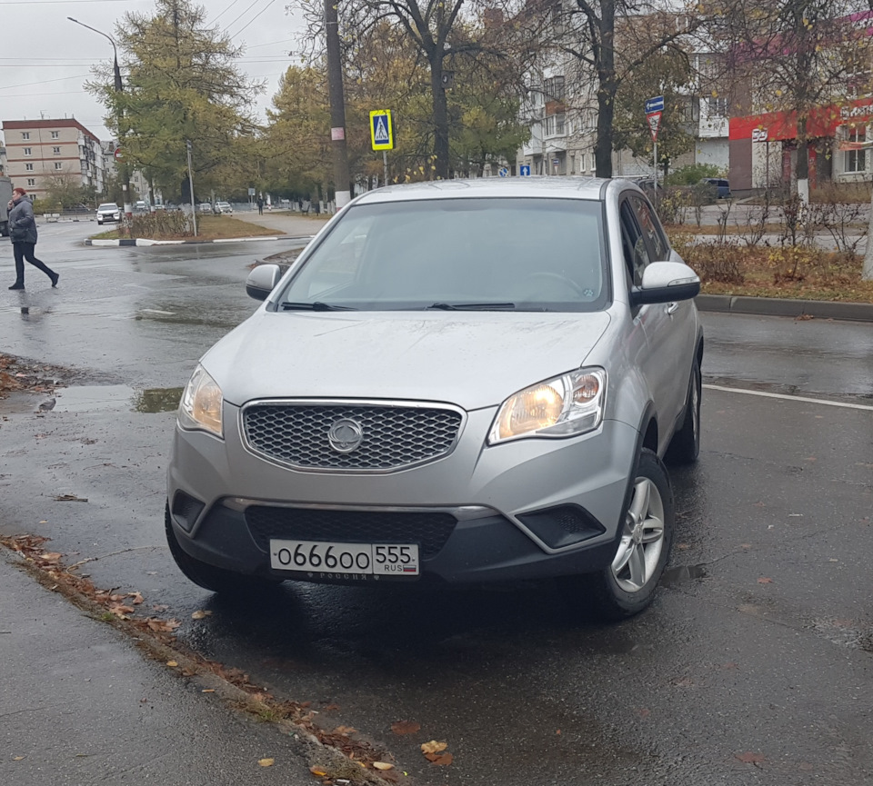 6. Дневные ходовые огни — ЛЕГКО! — SsangYong Actyon (2G), 2 л, 2012 года |  тюнинг | DRIVE2