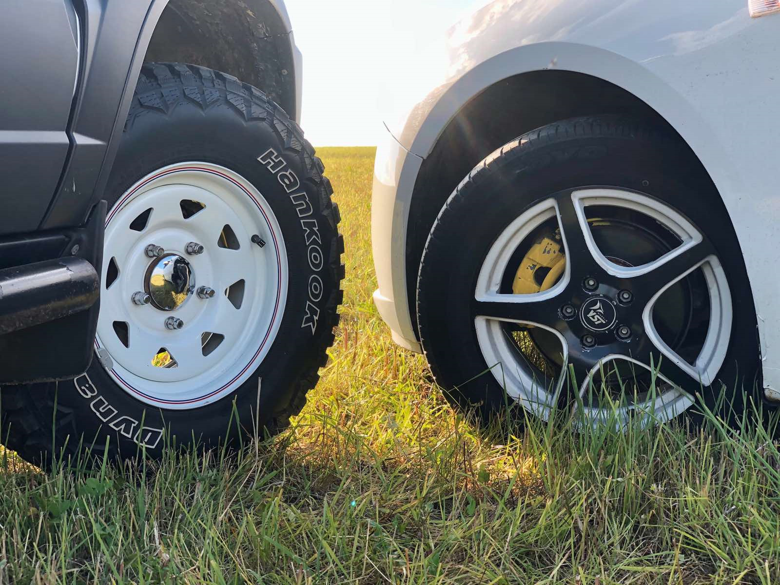 29-е колеса + МТ резина — Chevrolet Niva GLX, 1,7 л, 2014 года ...
