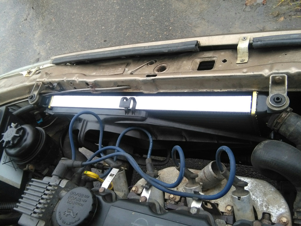 Новый радиатор) — Opel Astra F, 1,6 л, 1997 года | запчасти | DRIVE2