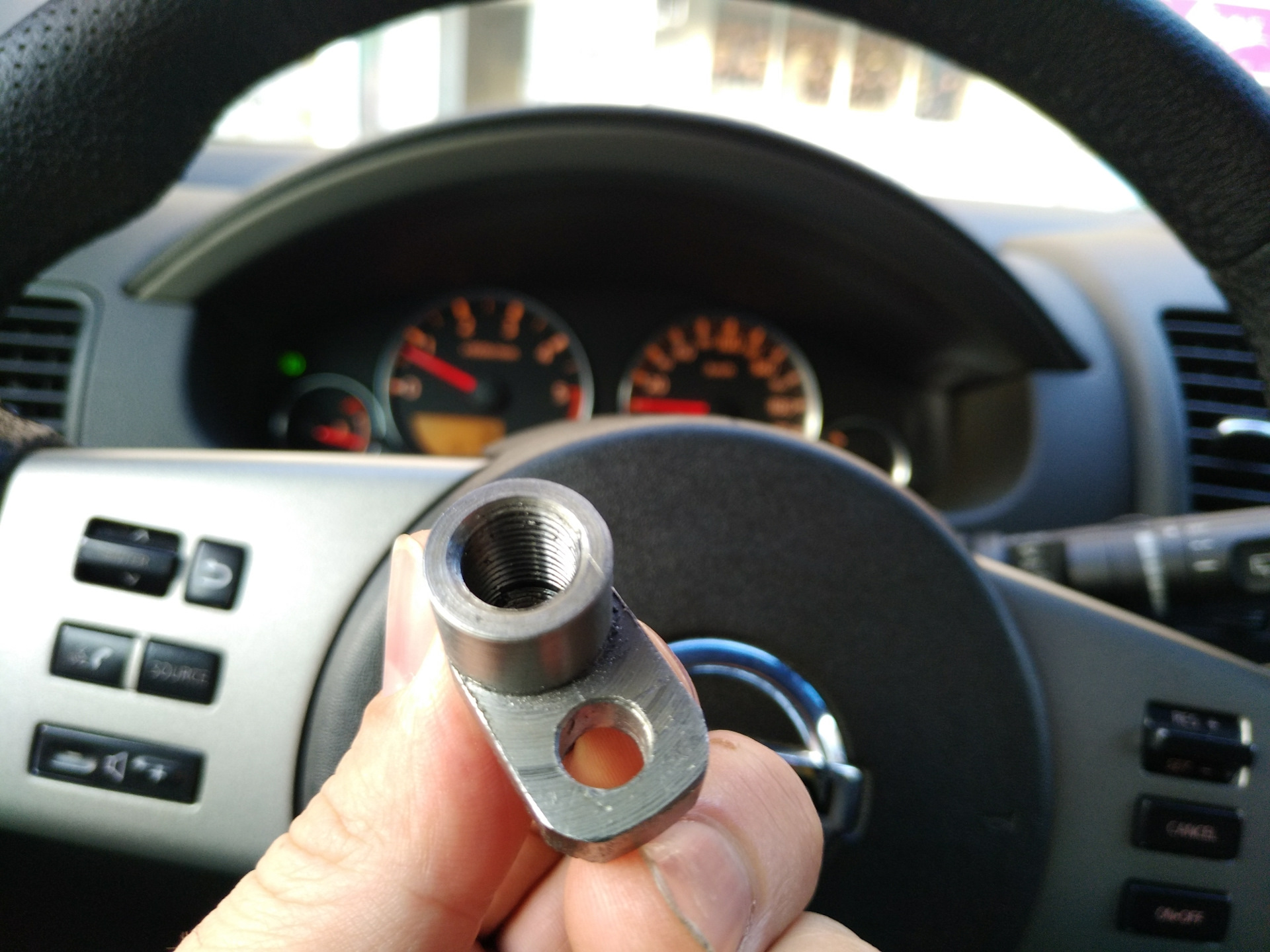 Переходник для шприцевания ступиц — Nissan Pathfinder (3G), 2,5 л, 2008 ...