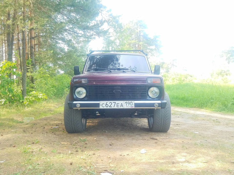 Установка r22 на ниву — Lada 4x4 3D, 1,7 л, 2007 года | колёсные диски ...