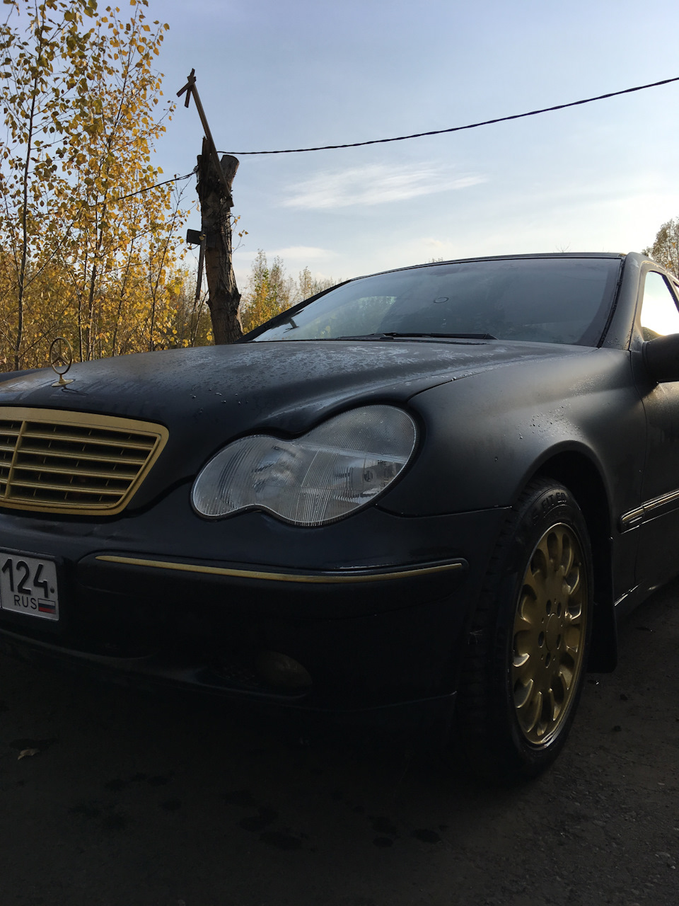 Покраска авто жидкой резиной. Финал — Mercedes-Benz C-class (W203), 2 л,  2002 года | кузовной ремонт | DRIVE2