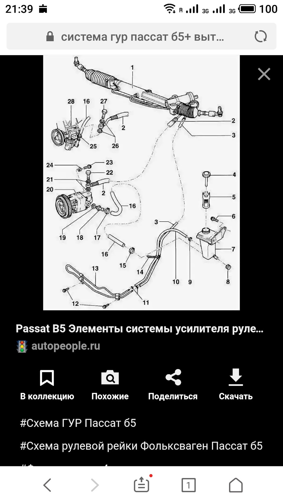 Схема гур ауди а4 б5