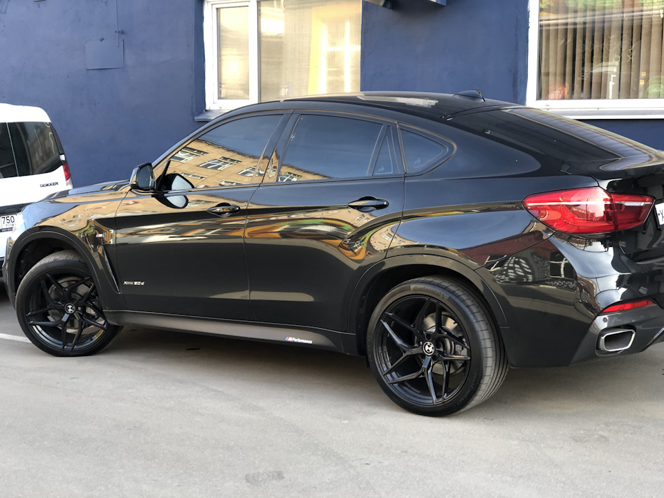 Наоборот — BMW X6 (F16), 3 л, 2018 года | колёсные диски | DRIVE2