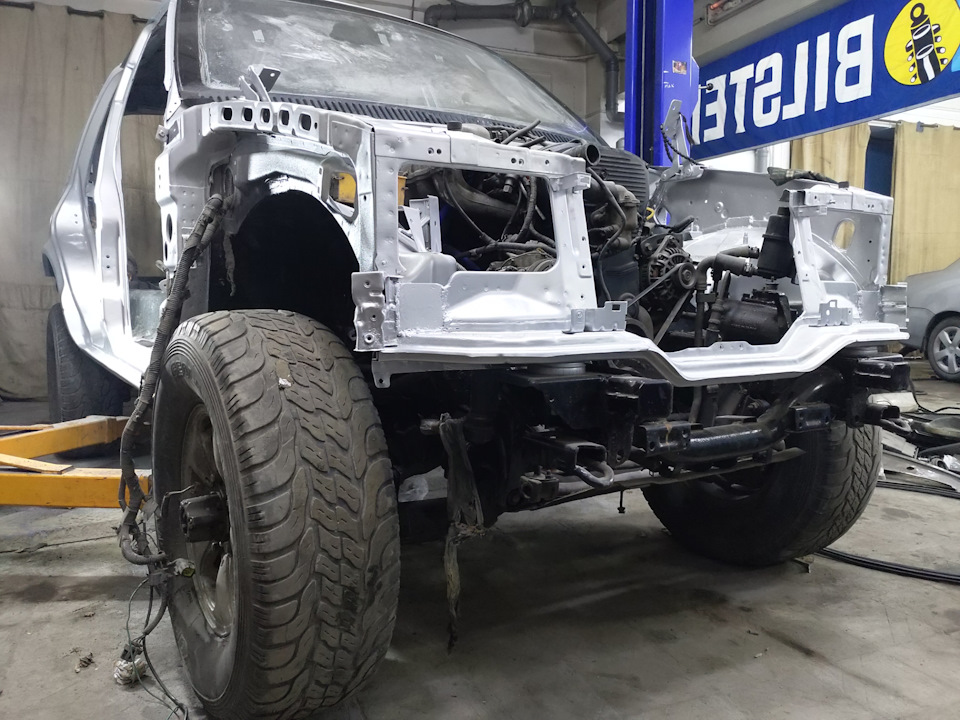 Кузов сборка . — KIA Sportage (1G), 2 л, 1996 года | кузовной ремонт ...