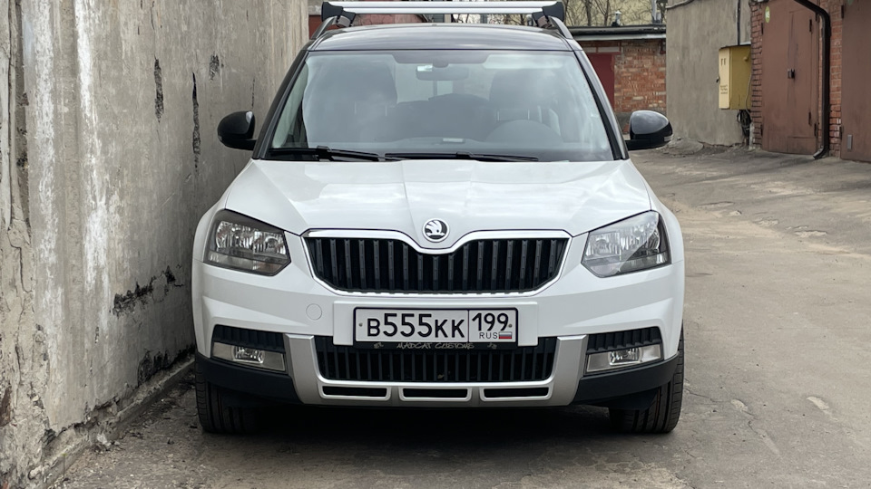 Skoda Yeti White