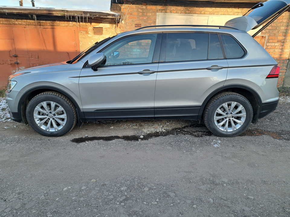Переобувка на зиму и зимние дворники алка — Volkswagen Tiguan (2G), 1,4 ...