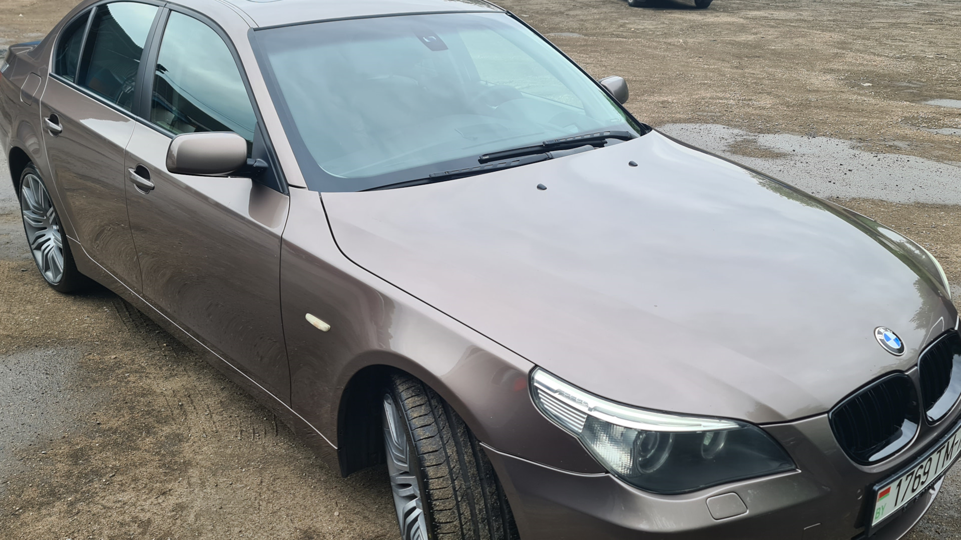 BMW 5 series (E60) 3.0 бензиновый 2004 | Коричневая красавица на DRIVE2