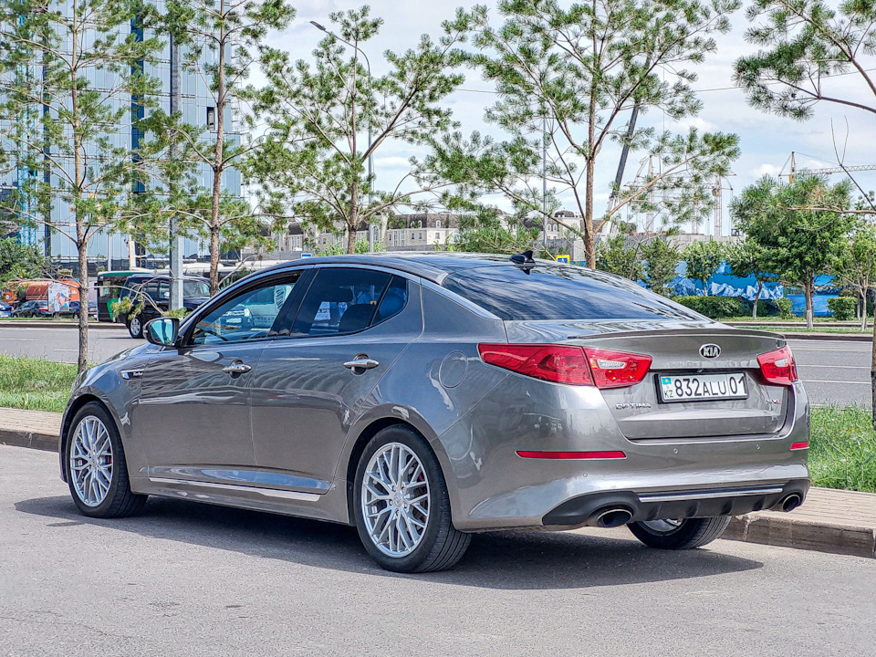 18 диски RST R008 и шины Kapsen Papide 235/45/R18 — KIA Optima (3G), 2 ...