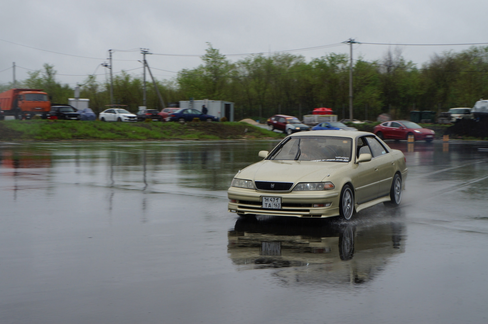 Выезд на автодром — Toyota Mark II (100), 2 л, 1999 года | соревнования |  DRIVE2