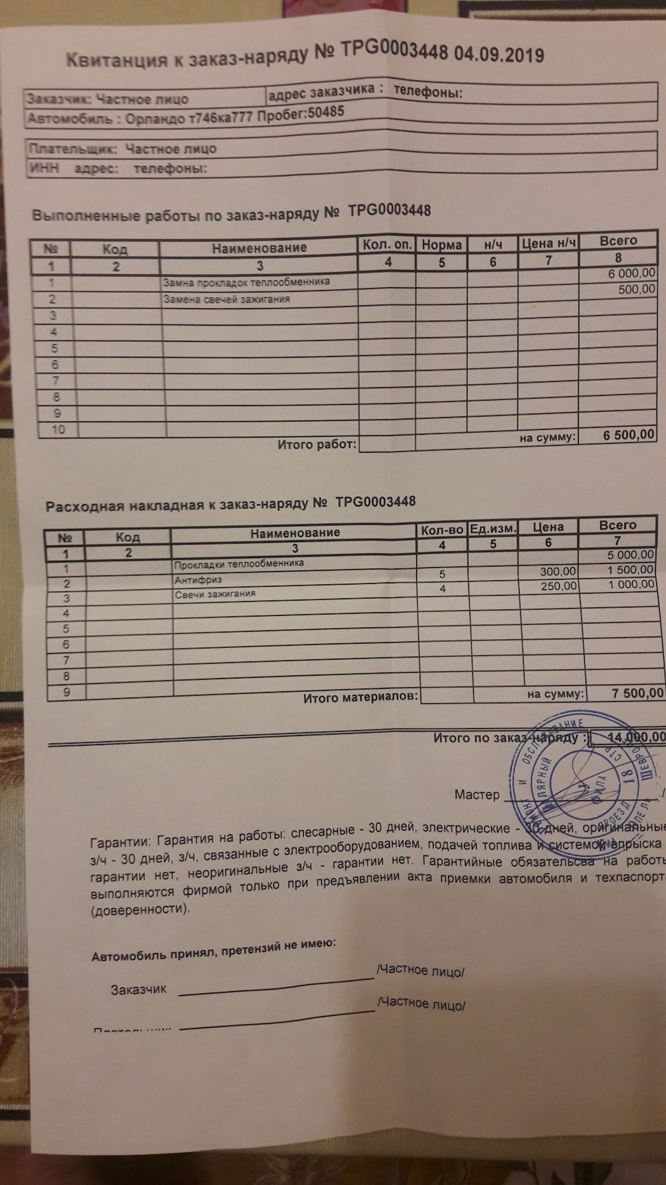 Регулировка клапанов и замена распределительного вала! K9K 802 ...