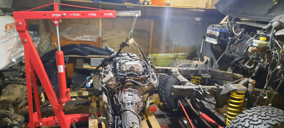 Уаз хантер ( ХАЛК) Примерка 1 uz fe работа кипит — УАЗ 315195 Hunter, 4 ...