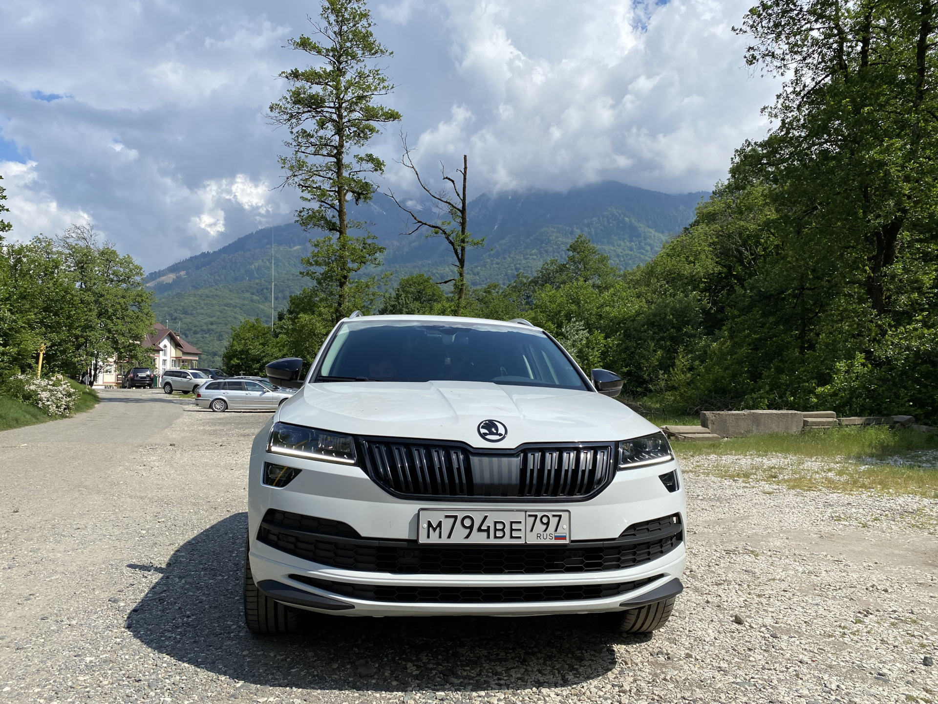 Karoq SportLine по-русски — Skoda Karoq, 1,4 л, 2020 года | тюнинг | DRIVE2