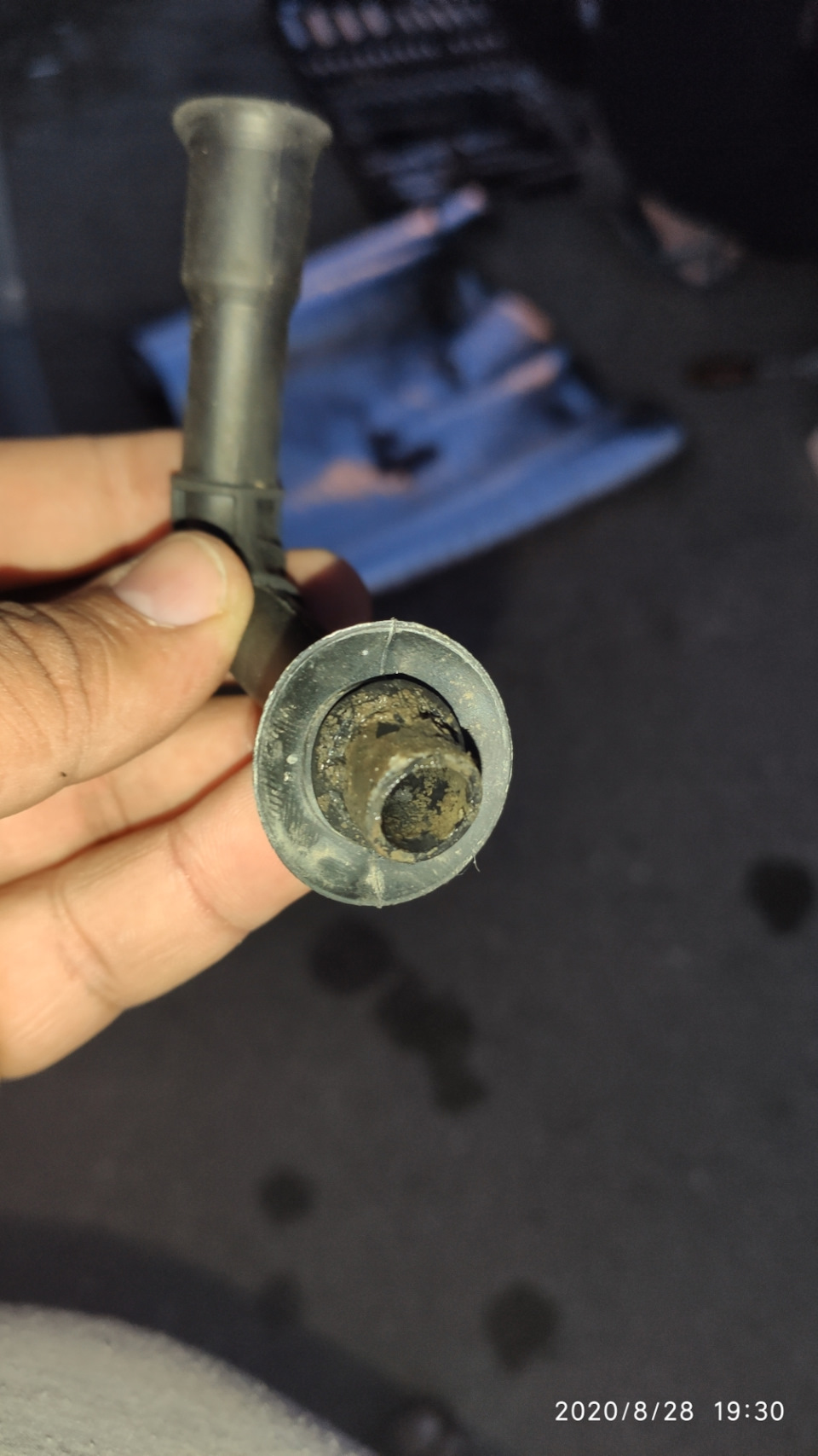 Болото под пассажирским ковриком — Datsun on-Do, 1,6 л, 2016 года ...