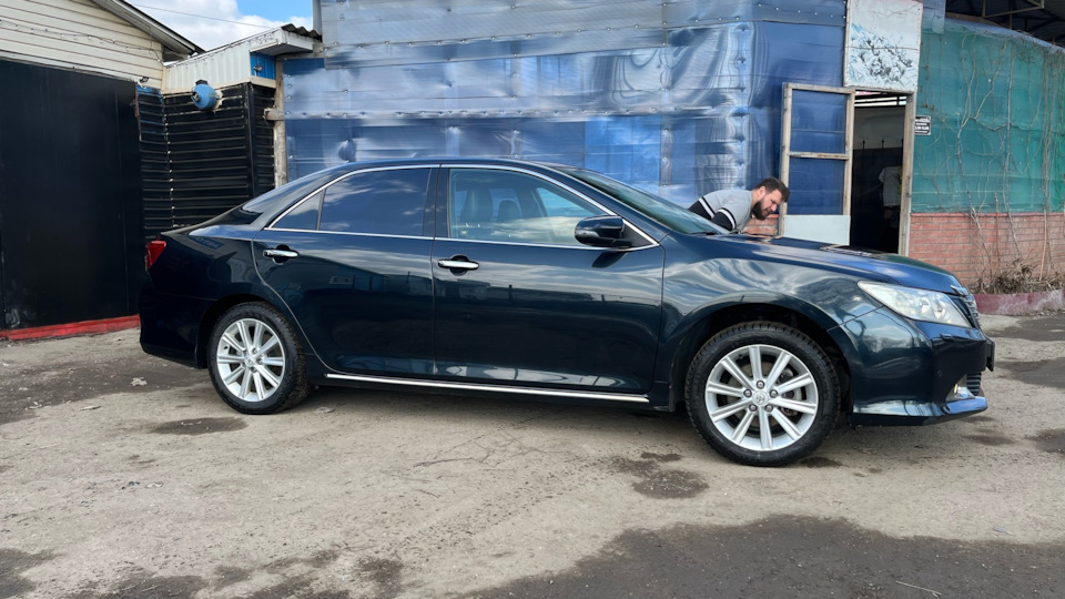 Как работает омыватель фар? — Toyota Camry (XV50), 2,5 л, 2013 года ...