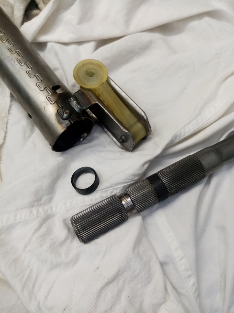 убрал стук в рулевой колонке — Skoda Octavia A4 Mk1, 1,4 л, 2007 года ...